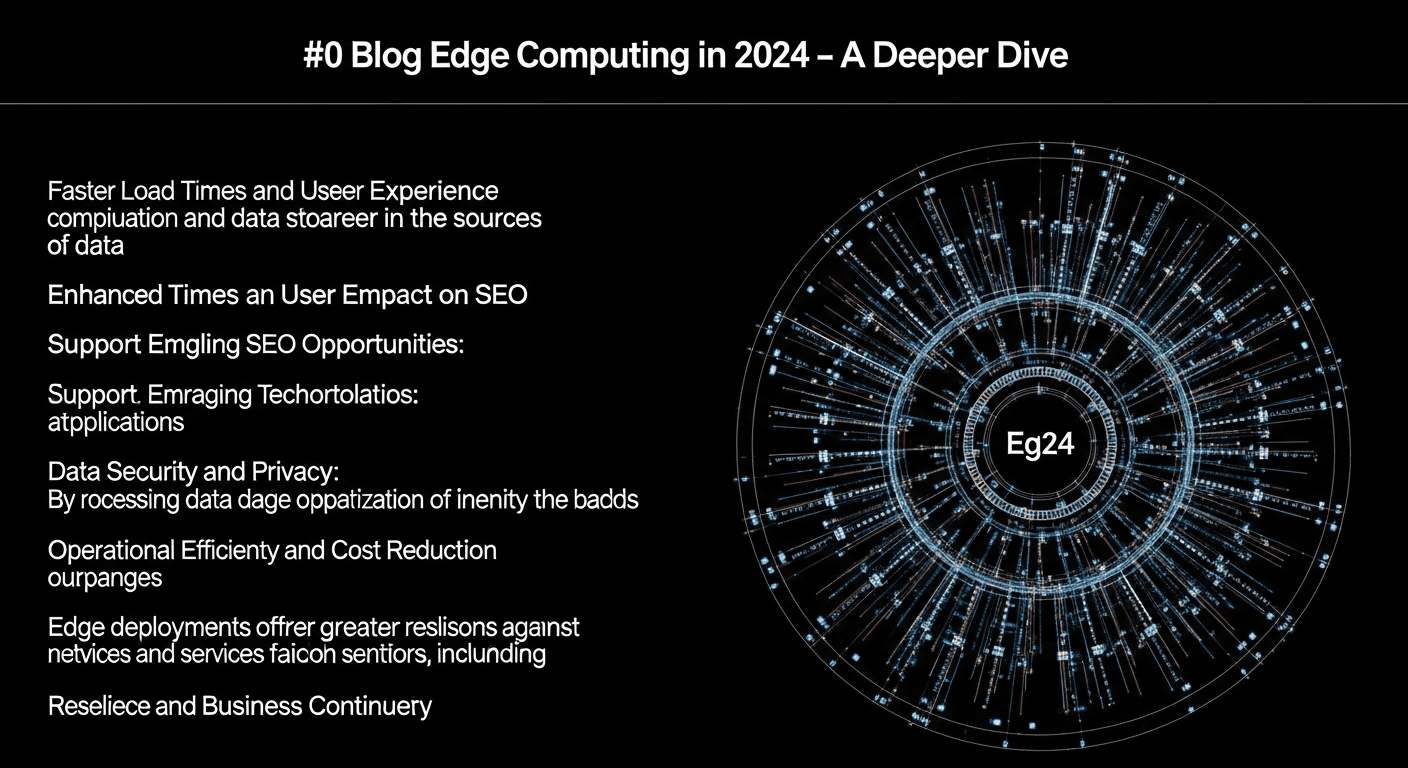 Revolutionizing SEO with Edge Computing: Strategies for 2024